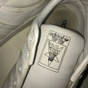 White rare top ten adidas sneakers